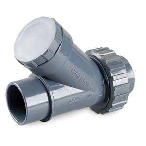 VALVULA DE RETENCION A BOLA EN Y H-H ENCOLAR PVC