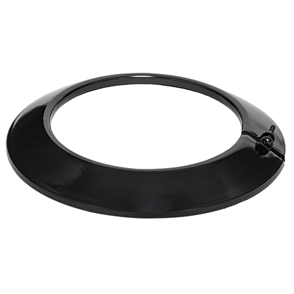 EMBELLECEDOR VITRIFICADO NEGRO PARA CHIMENEAS