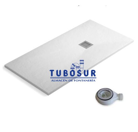 PLATO DE DUCHA DE RESINA BLANCO *Producto exclusivo online*