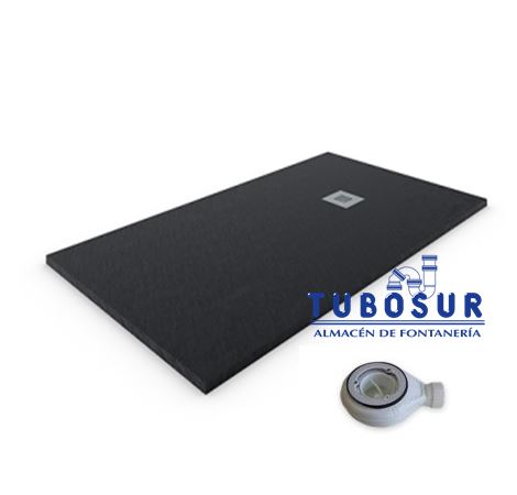PLATO DE DUCHA DE RESINA NEGRO *Producto exclusivo online*