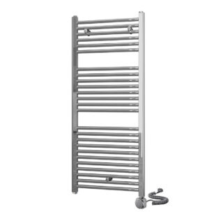 CHROME ELECTRIC TOWEL RACK