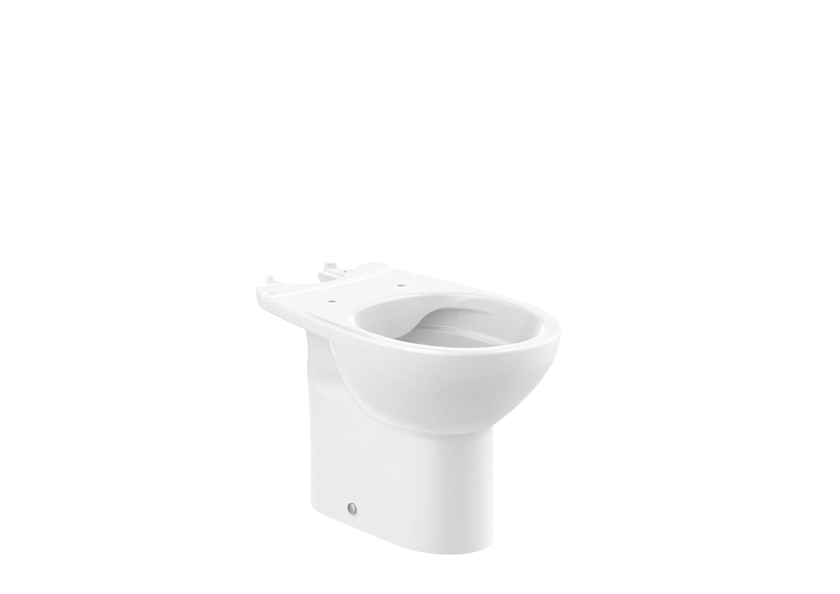 Rimless Vertical Outlet Toilet Bowl - New Victoria Roca